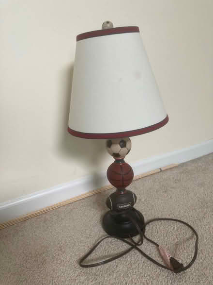 Photo of free Boy’s bedside table lamp (Wheaton) #2