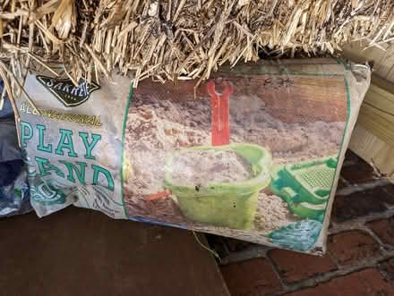 Photo of free 2 50 lb bags of play sand (Petworth neighborhood WDC NW) #1