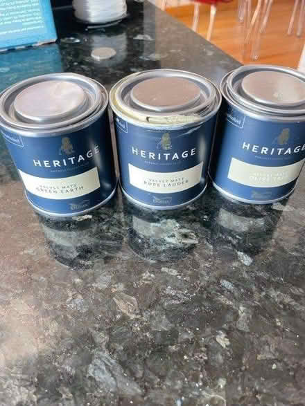 Photo of free Heritage paint 6 mini tins (Hove) #1