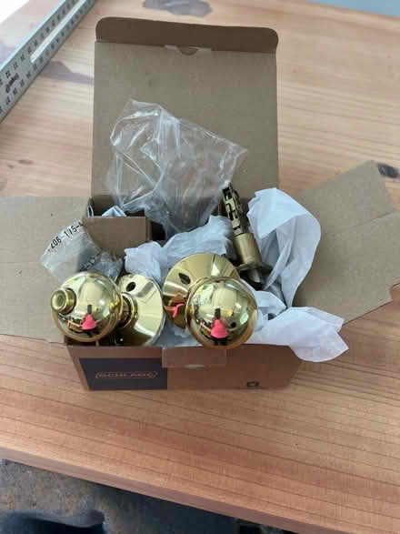 Photo of free Brass Doorknob (West Petaluma) #1