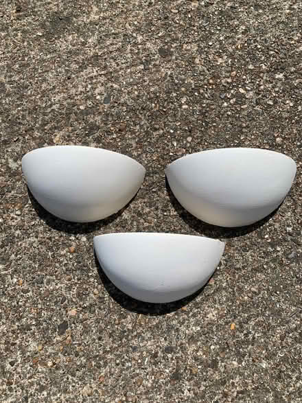 Photo of free Plaster uplighters (Lexden, CO3) #1