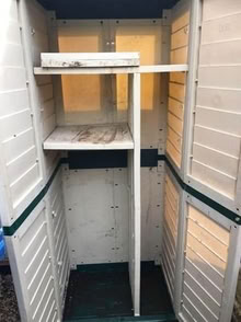 Photo of free Large plastic garden store (BD23 Carleton, Skipton) #2
