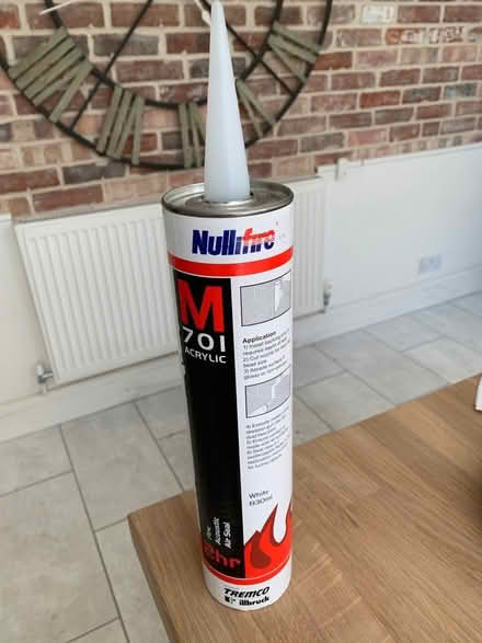 Photo of free Intumescent Sealant (Lexden, CO3) #1
