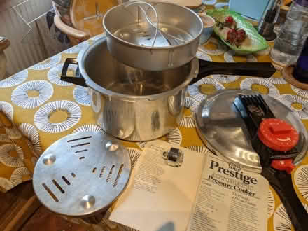 Photo of free Prestige automatic pressure cooker (Near Aston on Clun SY7) #2