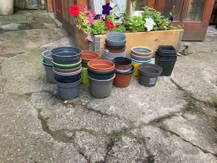 Photo of free Plant pots x 60 (North Shields, NE29) #1