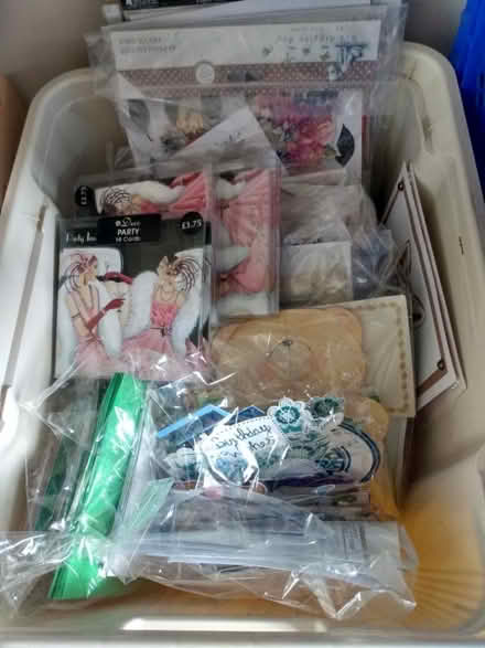 Photo of free Card making items (Woodley SK6) #1