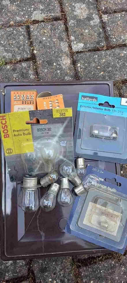 Photo of free Assorted auto bulbs. (West Bergholt CO6) #1