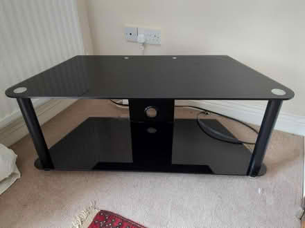 Photo of free Glass tv stand (SN8) #1