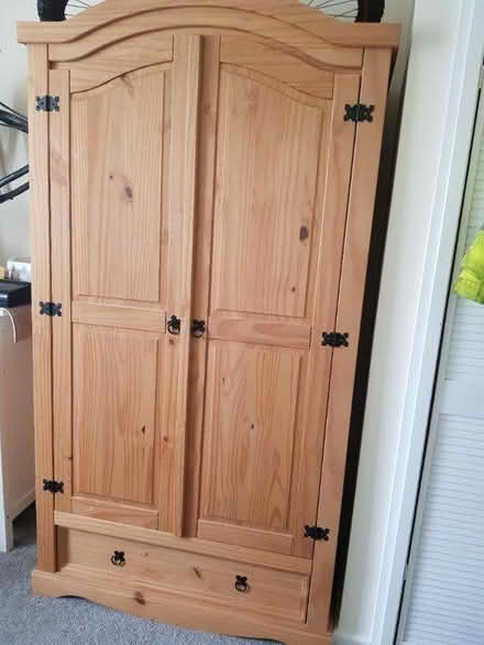 Photo of free Pine Double Wardrobe (EX6) #4