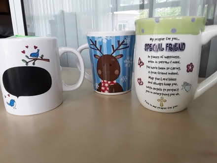 Photo of free 3 friendly mugs (Wynford) #1