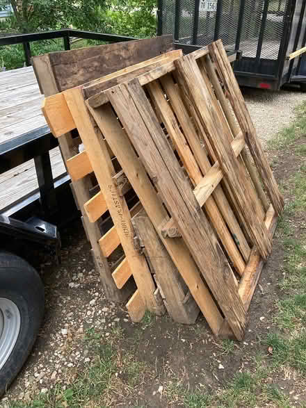 Photo of free Wood pallets (North Wheaton) #1
