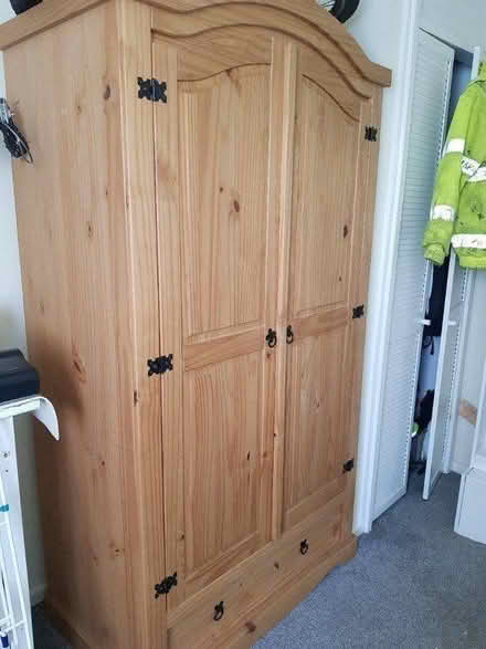 Photo of free Pine Double Wardrobe (EX6) #3