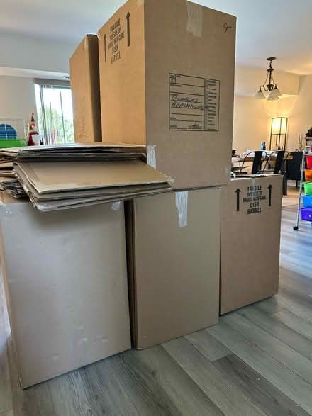 Photo of free Barely used strong moving boxes (McLean, VA) #1