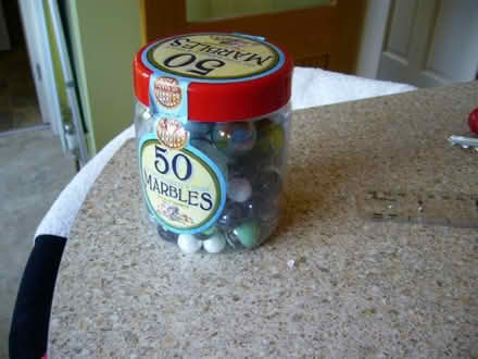 Photo of free Glass marbles (Barnard's Green WR14) #1
