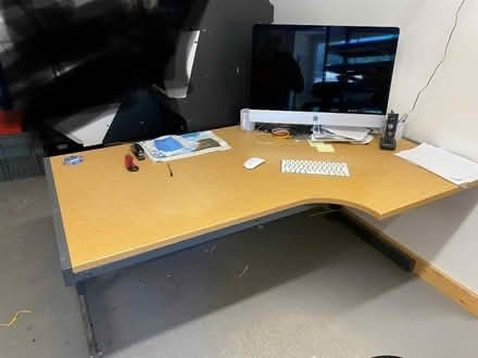 Photo of free Large desk/table 164 long (Glenleigh Park TN39) #1