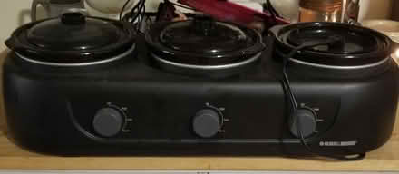 Photo of free 3 pot crockpot (South Chelmsford) #1