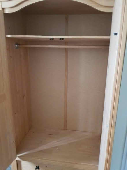 Photo of free Pine Double Wardrobe (EX6) #2