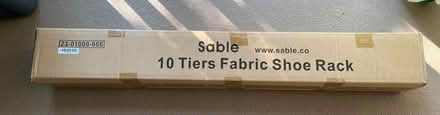 Photo of free 10 Tier Fabric shoe rack (Kenmore) #1
