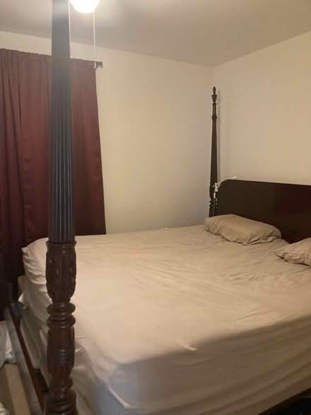 Photo of free King Four Post Pottery Barn Bed (Stowe) #2