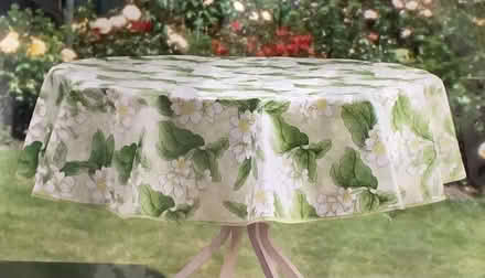 Photo of free Plastic table cover (Aldwick PO21) #1