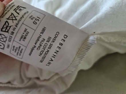 Photo of free Debenhams 15 tog double duvet (Boreham CM3) #1