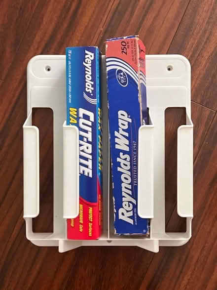 Photo of free Cabinet/wall Wrap /foil organizer (97 Van Buren Ave Teaneck NJ) #1