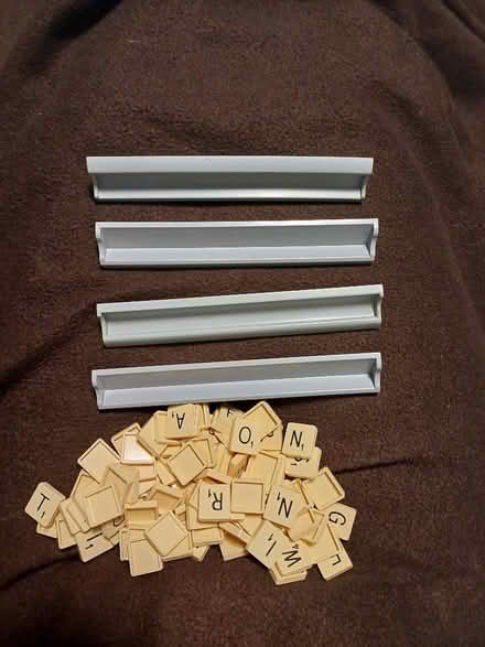 Photo of free Scrabble tiles and stands (Drayton PO6) #2