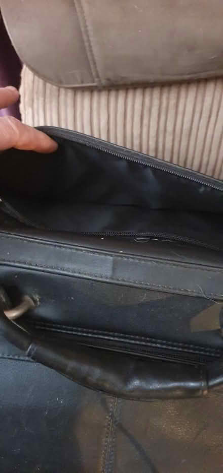 Photo of free Leather laptop bag (Larkhall bath) #4