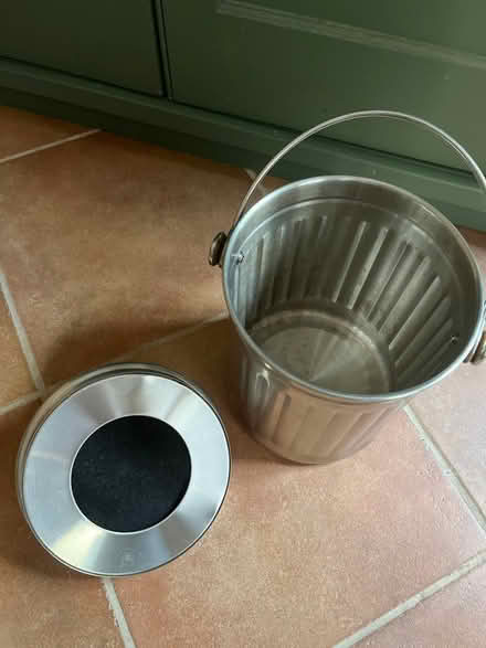 Photo of free stainless steel food scrap bin (DC) #3
