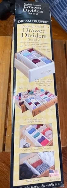 Photo of free Single spring-loaded drawer divider (Upper NW DC/Tenley vicinity) #1