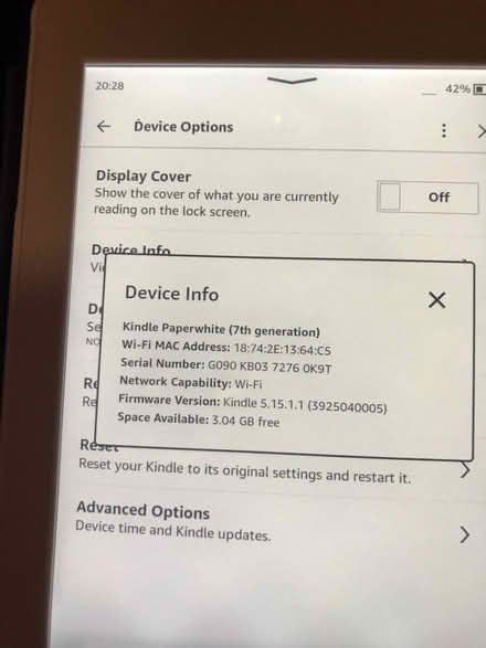 Photo of free Kindle (Henfield BN5) #1