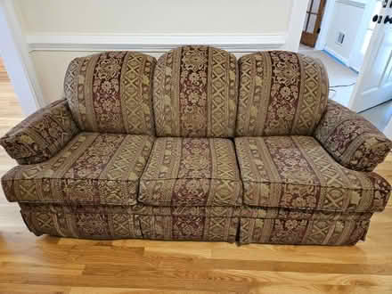 Photo of free Couch/sofa bed (Between Woodstock/Roswell) #1