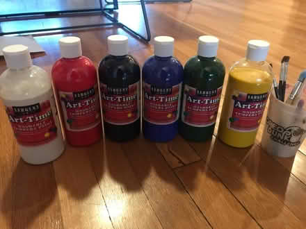 Photo of free Washable Tempura Paints - 6 colors (Petworth, DC) #1