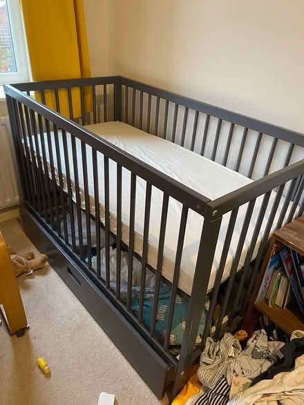 Photo of free Cot with storage drawer (Crookes S10) #1