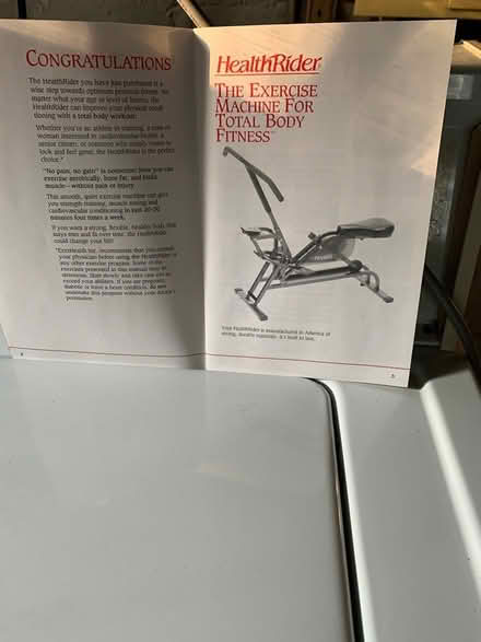 Photo of free exercise machine (upper Tangletown) #2