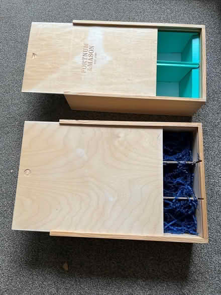 Photo of free Empty wooden wine boxes (Crawley RH10) #1