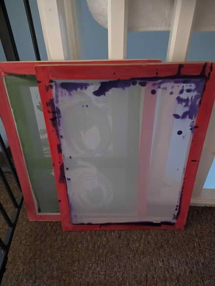 Photo of free Screen printing screens (Presteigne LD8) #1