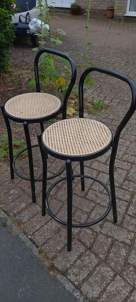 Photo of free Pair of kitchen/bar stools (West Bergholt CO6) #1
