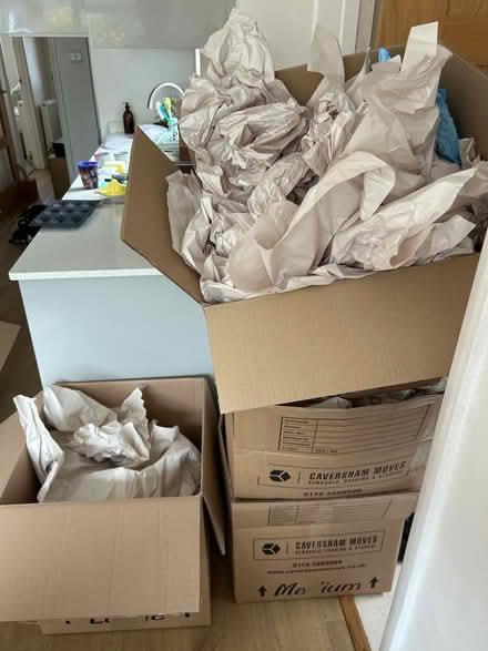 Photo of free Packing paper and boxes for moving (Twyford, reading) #1