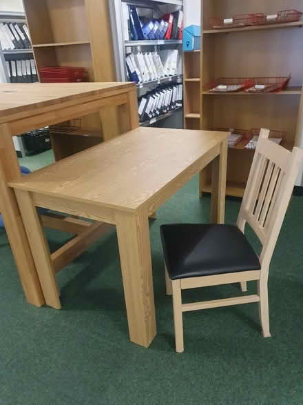 Photo of free Table and 4 chairs (Machins Lane NG12) #1
