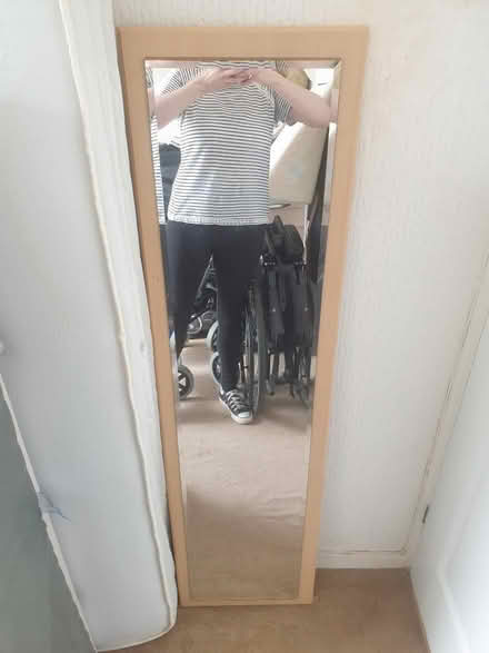 Photo of free Mirror on pine back (Bradwell NR31) #2