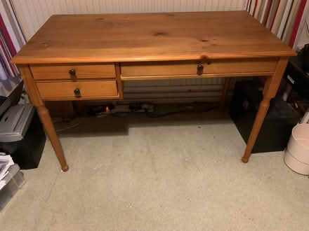 Photo of free Pine desk (Middleton on Sea PO22) #1