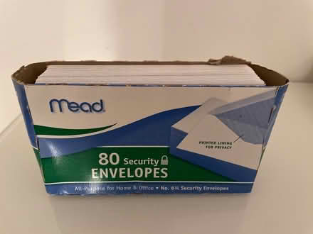 Photo of free Security envelopes (Dupont Circle) #1
