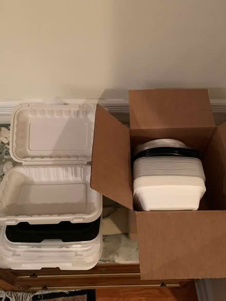 Photo of free Plastic food containers (Asbury Park- Ocean Township) #1