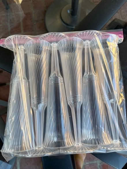 Photo of free Plastic disposable drinkware (Wilshire and La Cienega) #1