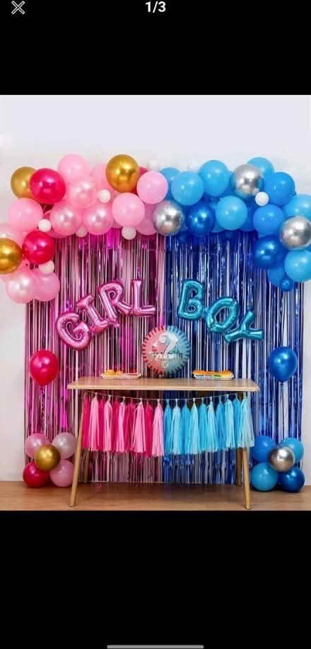 Photo of looking Gender reveal decorations (Southkeys) #1