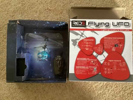 Photo of free Miniature flying ufo (Little Kingshill HP16) #1