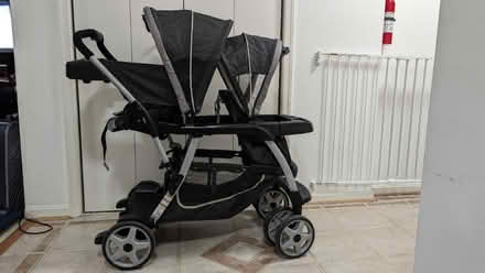 Photo of free Two-kid stroller and a high chair (Springfield/Burke) #1