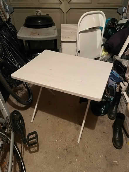 Photo of free Small foldable garden table (Clapham south) #1