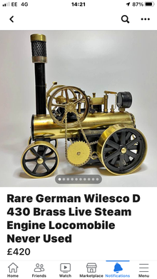 Photo of Steam engine or accessories (Doddinghurst CM15) #1